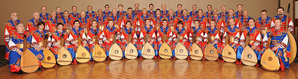 Choir of Bandura-players, costumes to concerts